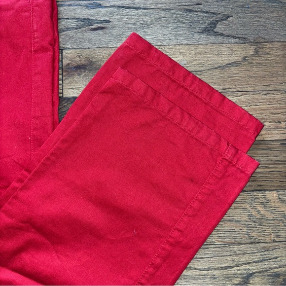 A|X Armani Exchange Men’s Red Pants 100% Cotton Size 33 - Picture 11 of 14